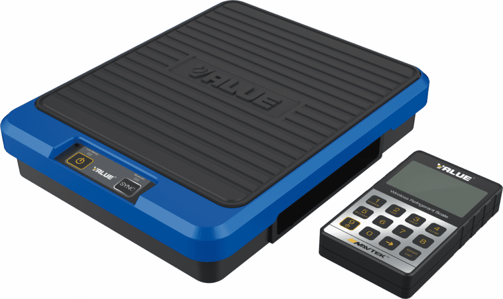value digital koelmiddel weegschaal VRS-501-01