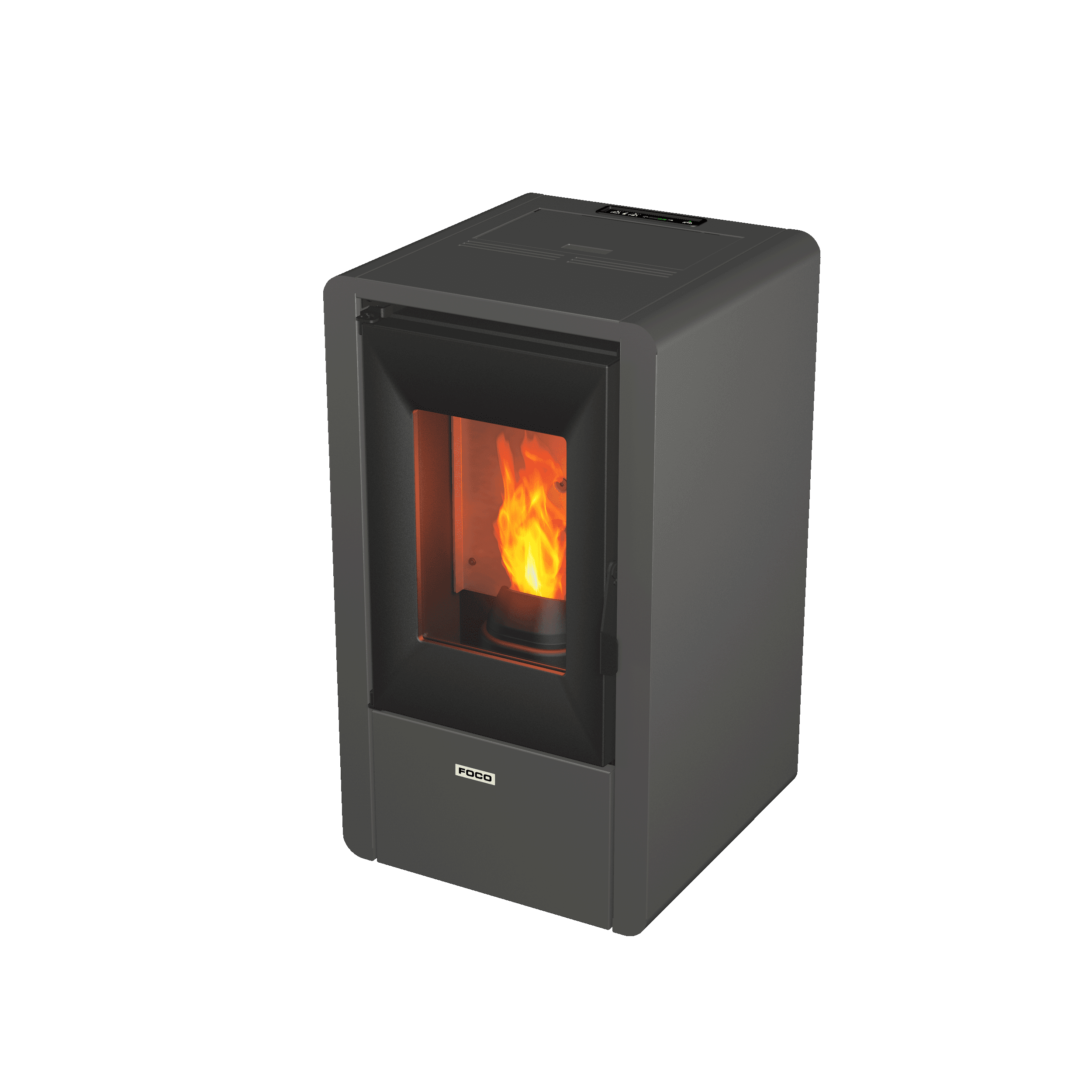 Foco Smart Mod 6 pellet kachel Grijs