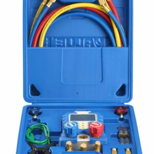 Value Digitale manifold set met temp klem incl slag set