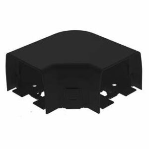 Optimal  80 elleboog 90° ZWART