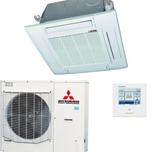 Sinclair Cassette single-split set ASC-36BI2 10,5 kW inclusief paneel en incl. infrarood bediening