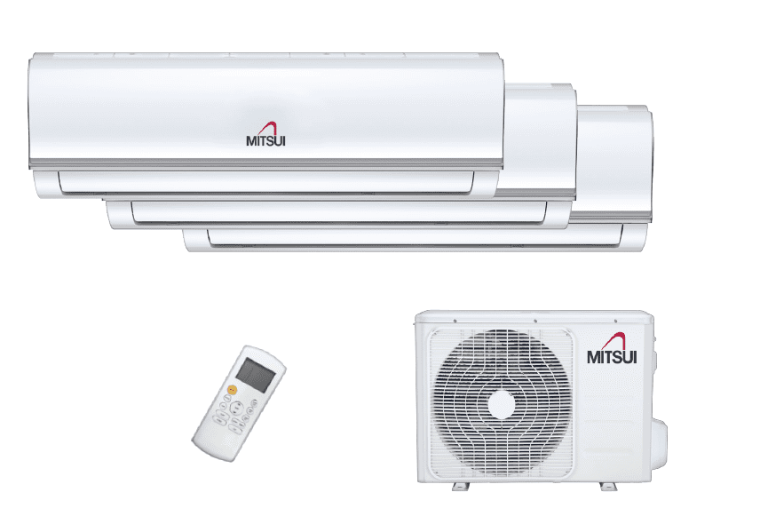 Mitsui MTXQ39HP24 Quattro 3x 2,5Kw 1x 3,5Kw Set - Afbeelding 2