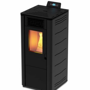 Foco Pelletkachel BASIC STEEL 12 Zwart