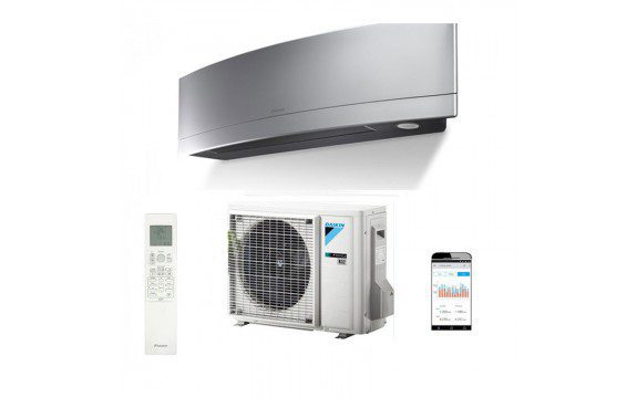 Daikin Emura zilver 3.5 set FTXJ35MS-RXJ