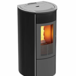 Foco Sfera Glass model 8Kw black pellet kachel