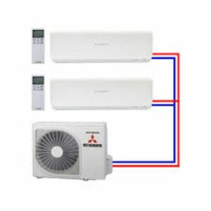 Mitsubishi Heavy Duo SCM50 +2X 3.5 SRK35ZS-W R32