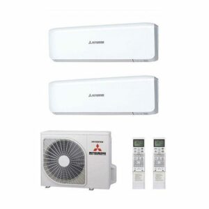 Mitsubishi Heavy Duo unit SCM40 + 2x SRK25ZS-W R32