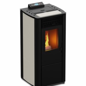 Foco Majolica 8Kw wit pellet kachel