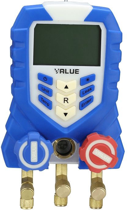 Value Digitale manifold set met temp klem incl slag set - Afbeelding 2