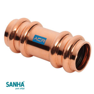 ACR Perskoppeling Koper 1/4 (5 stuks) – dubbele afdichting