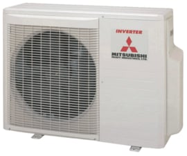 MITSUBISHI HEAVY PREMIUM 2,5 KW  black-white SET - Afbeelding 2